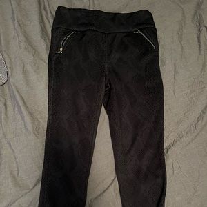 Lily Morgan dress pants size small. Wore to try on. Pattern on them